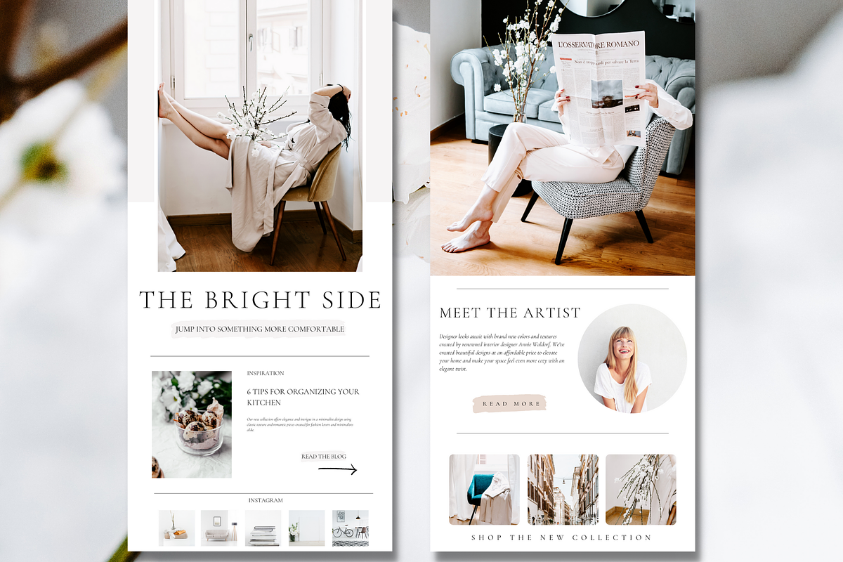 Canva Email Marketing Template, a Marketing Template by The Edits Shop (Photo 3 of 8)