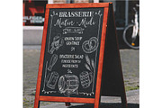 Templates With Beer Sketch Icons, a Decorative Illustration by DruZhi Art (Thumbnail 2 of 3)