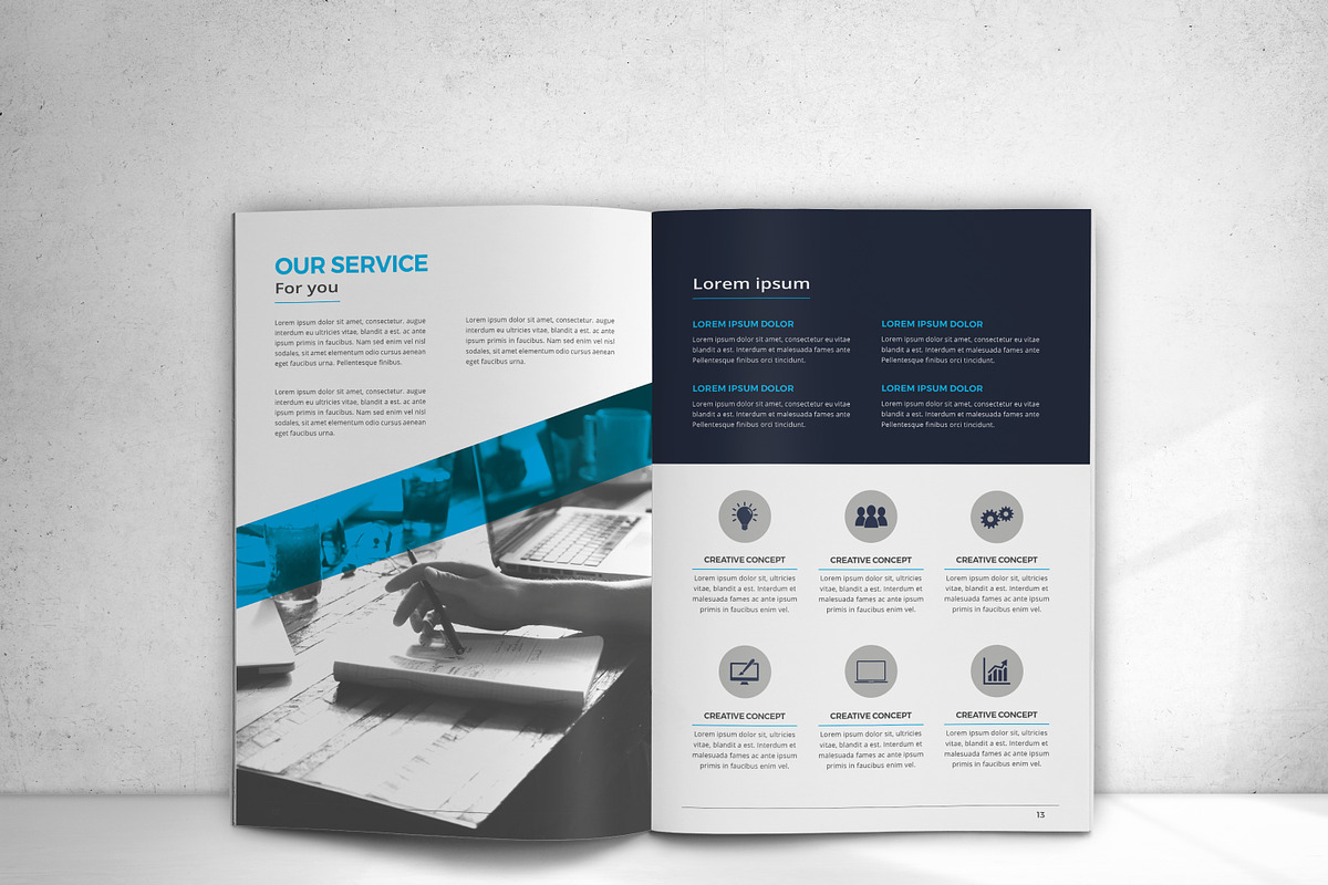 Company Profile, a Brochure Template by design_pick (Photo 8 of 12)