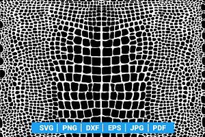 Alligator Skin2 Seamless Pattern SVG