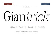 Giantrick, a Serif Font by HKL Studio (Thumbnail 1 of 11)