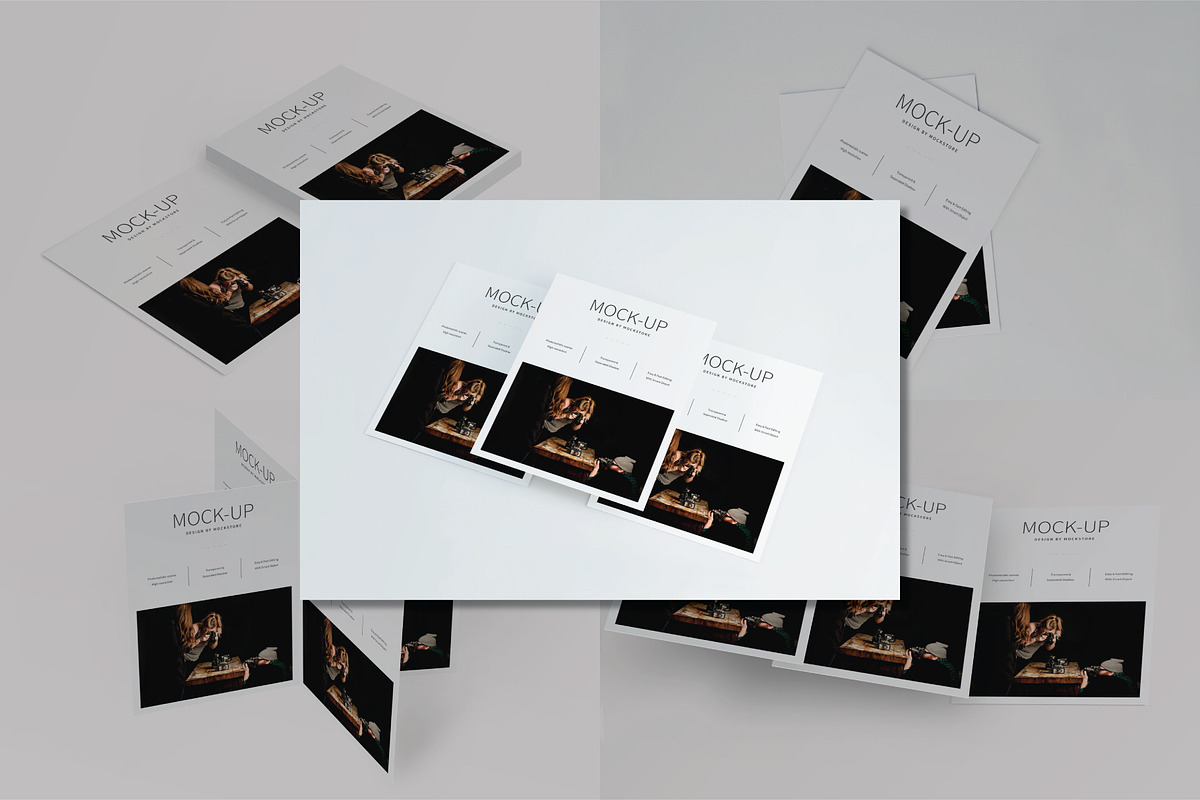 US Letter Flyer Mock-Up, a Print Template by Mockstore (Photo 1 of 10)