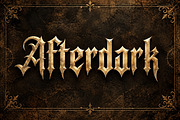 Afterdark, a Blackletter Font by Wow Magic (Thumbnail 4 of 5)