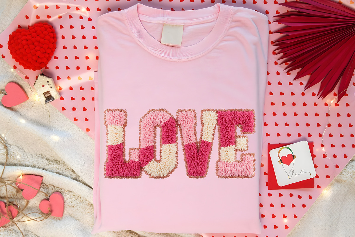 LOVE Yarn Crochet Png, Valentine Png, an Illustration by Canvas Craft (Photo 7 of 7)