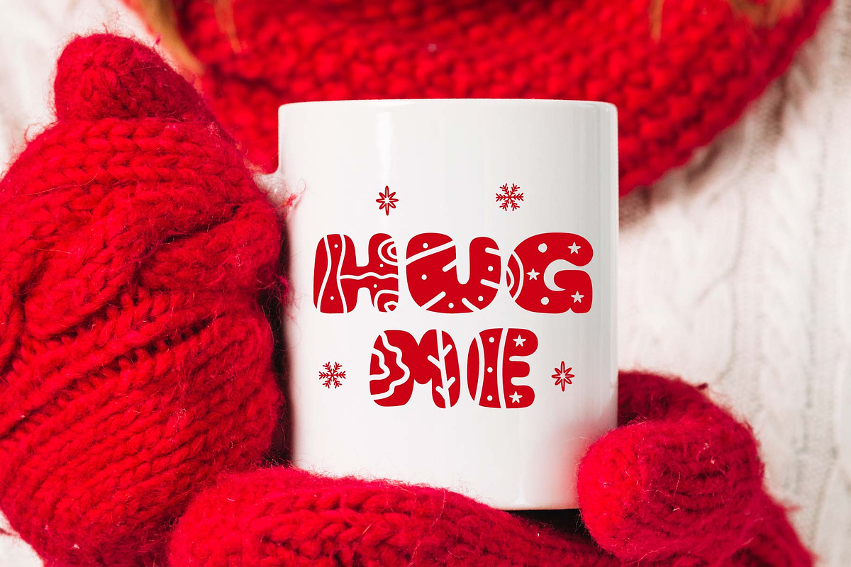 Xmas Enjoy font, a Handwritten Font by KengGraphic (Photo 8 of 10)