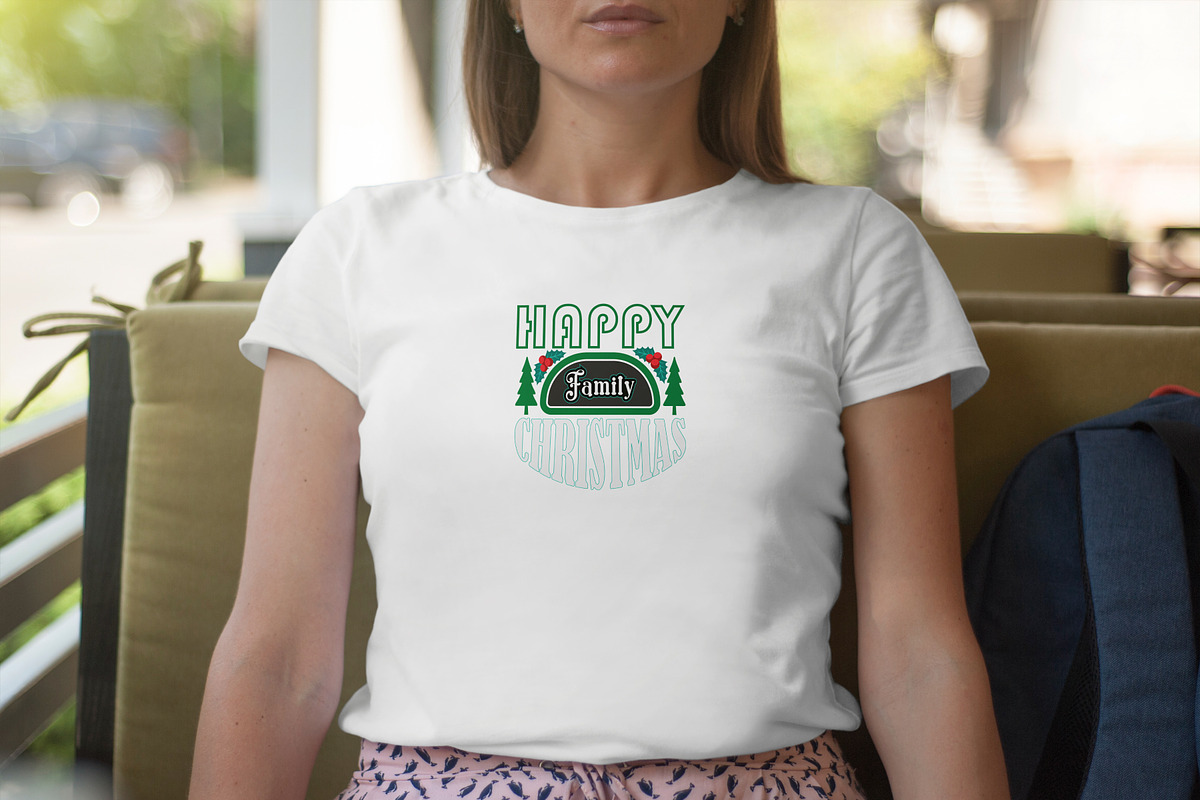Christmas t-shirt design, a Stationery Template by hkmonir (Photo 3 of 3)