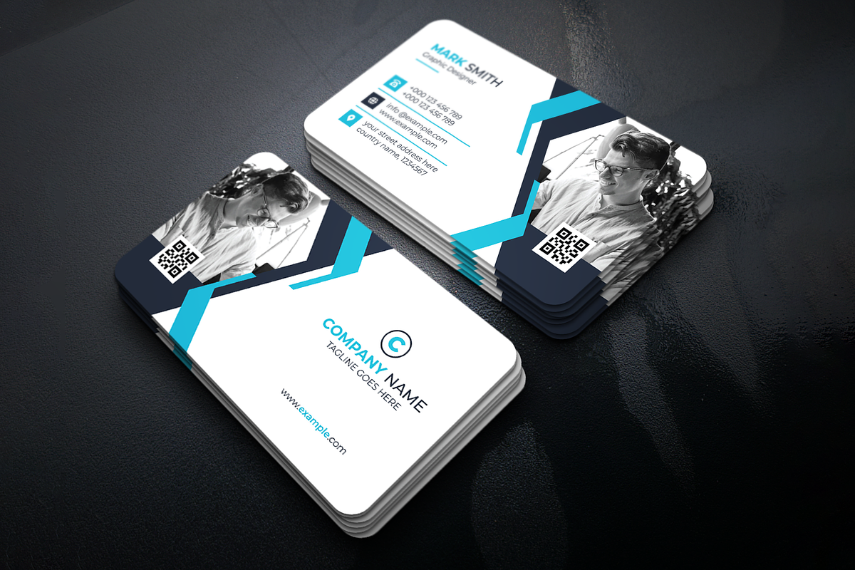 Modern Business Card, a Business Card Template by Sofir Nayeem