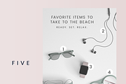 Light Pinterest Templates, a Social Media Template by Kimi Kinsey (Thumbnail 7 of 8)