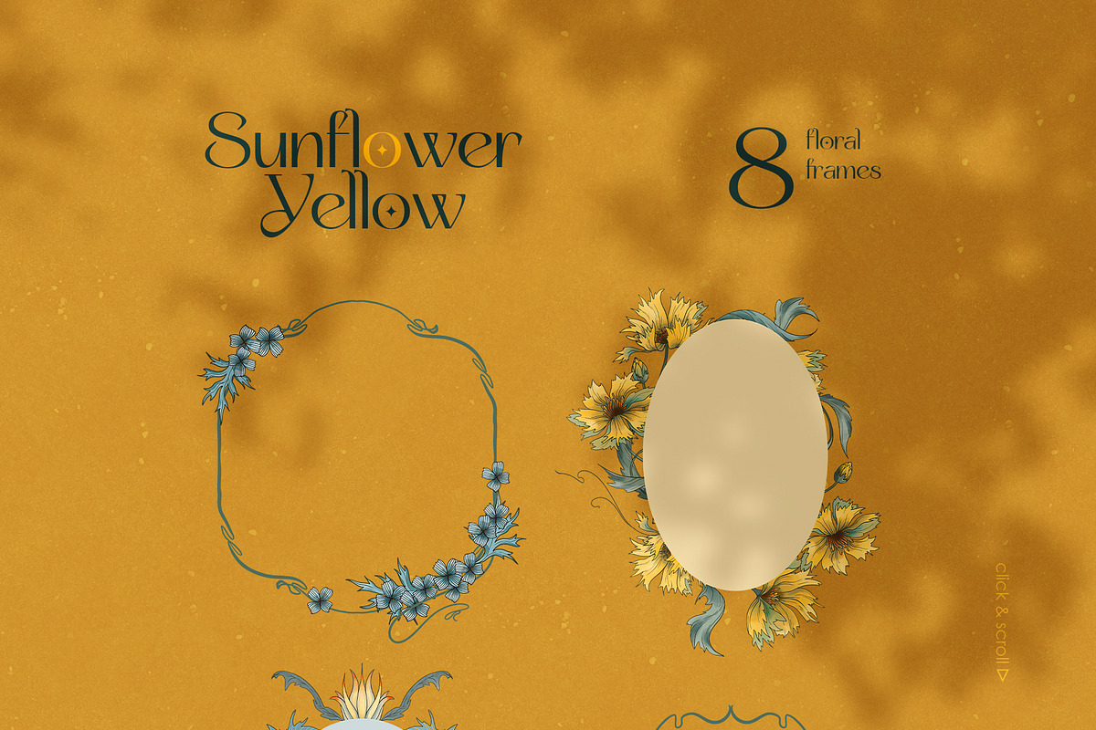 Sunflower Yellow. Pattern Collection, a Pattern Graphic by Colden Blue (Photo 5 of 14)