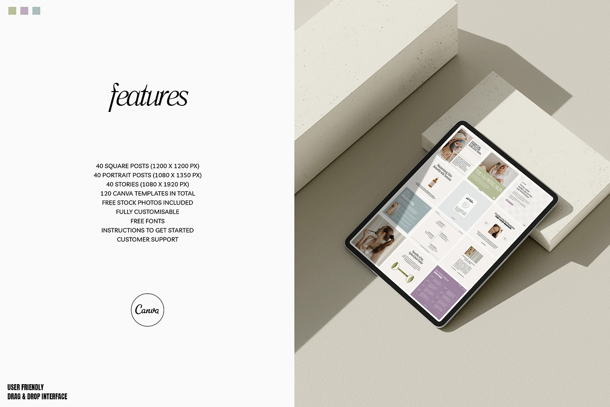 Beauty - Social Media Kit (II), a Social Media Template by Wildnun Studio (Photo 3 of 19)
