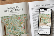 Bathroom Wallpaper Mockup PSD, a Household Mockup by 1001 mockups (Thumbnail 5 of 12)