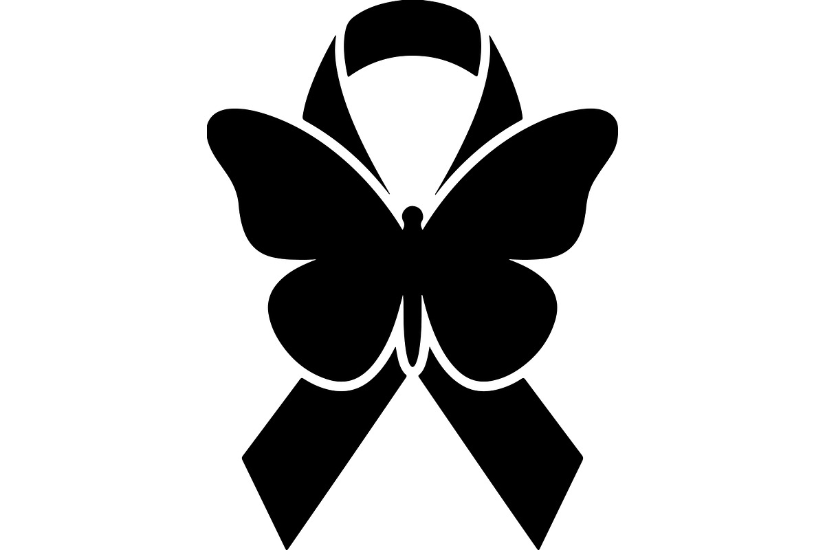 Breast Cancer Ribbon with Butterfly, a Seasonal Illustration by balal (Photo 3 of 17)