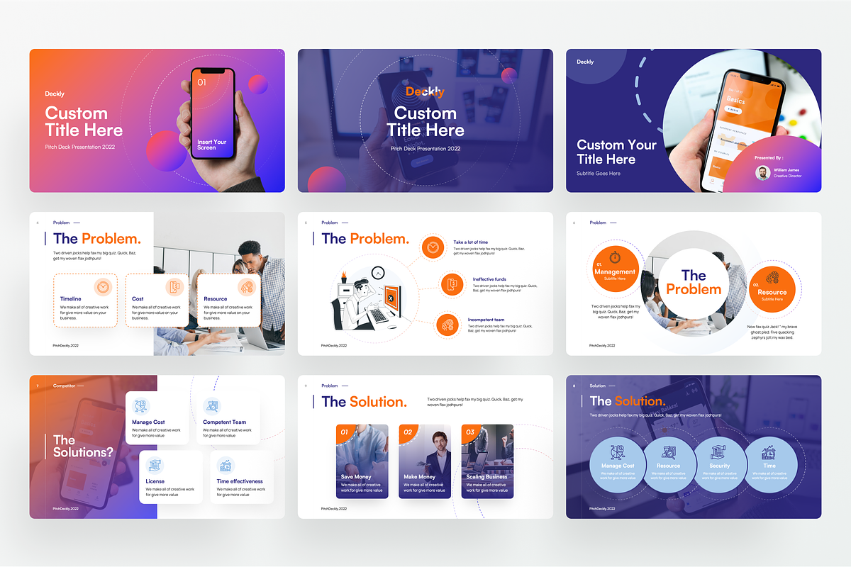 Deckly - Pitch Deck Keynote Template, a Presentation Template by Illustraly Design (Photo 5 of 9)
