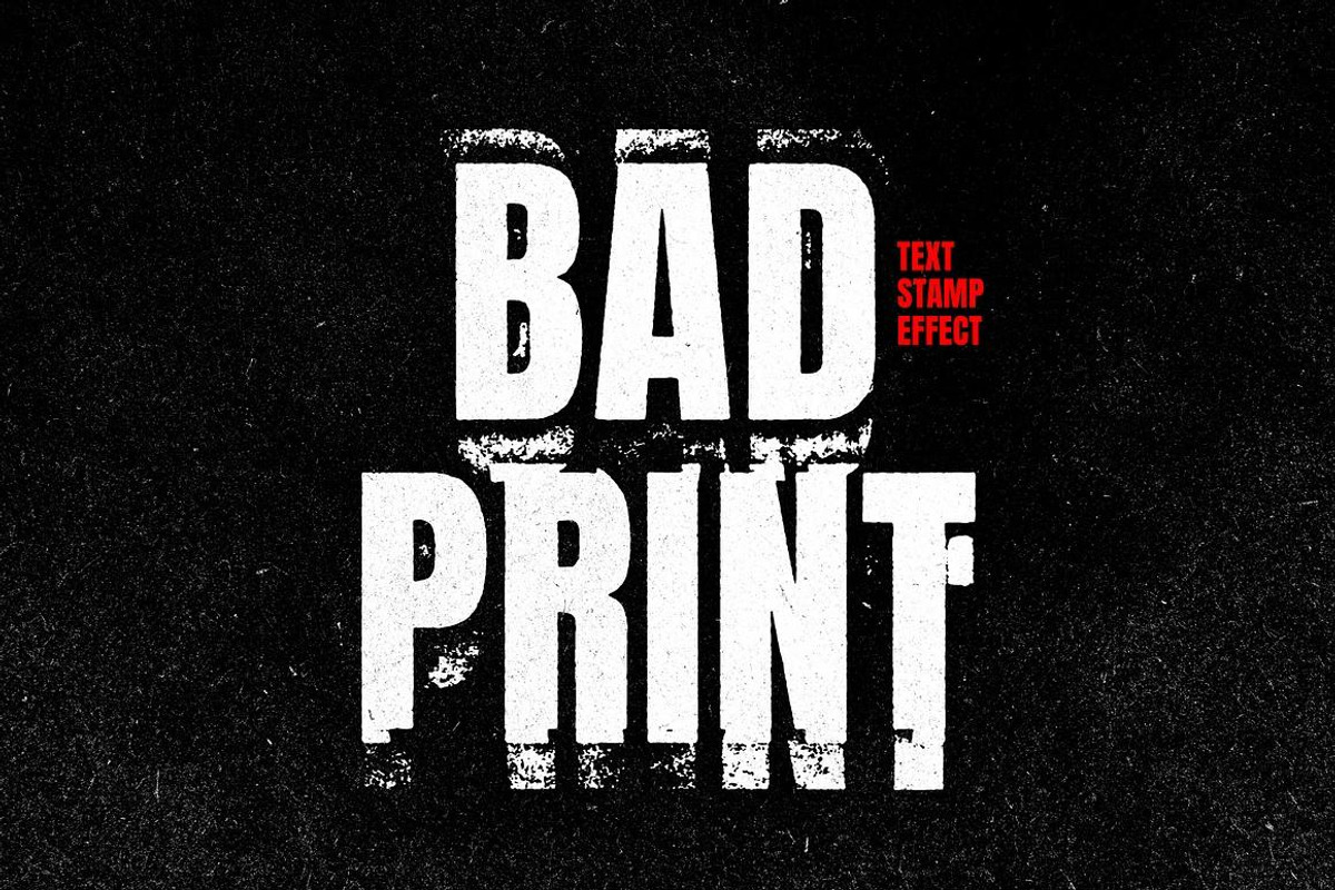 12-in-1 Paper Printed Effects Bundle, a Layer Style Add-On by pixelbuddha.net (Photo 14 of 14)