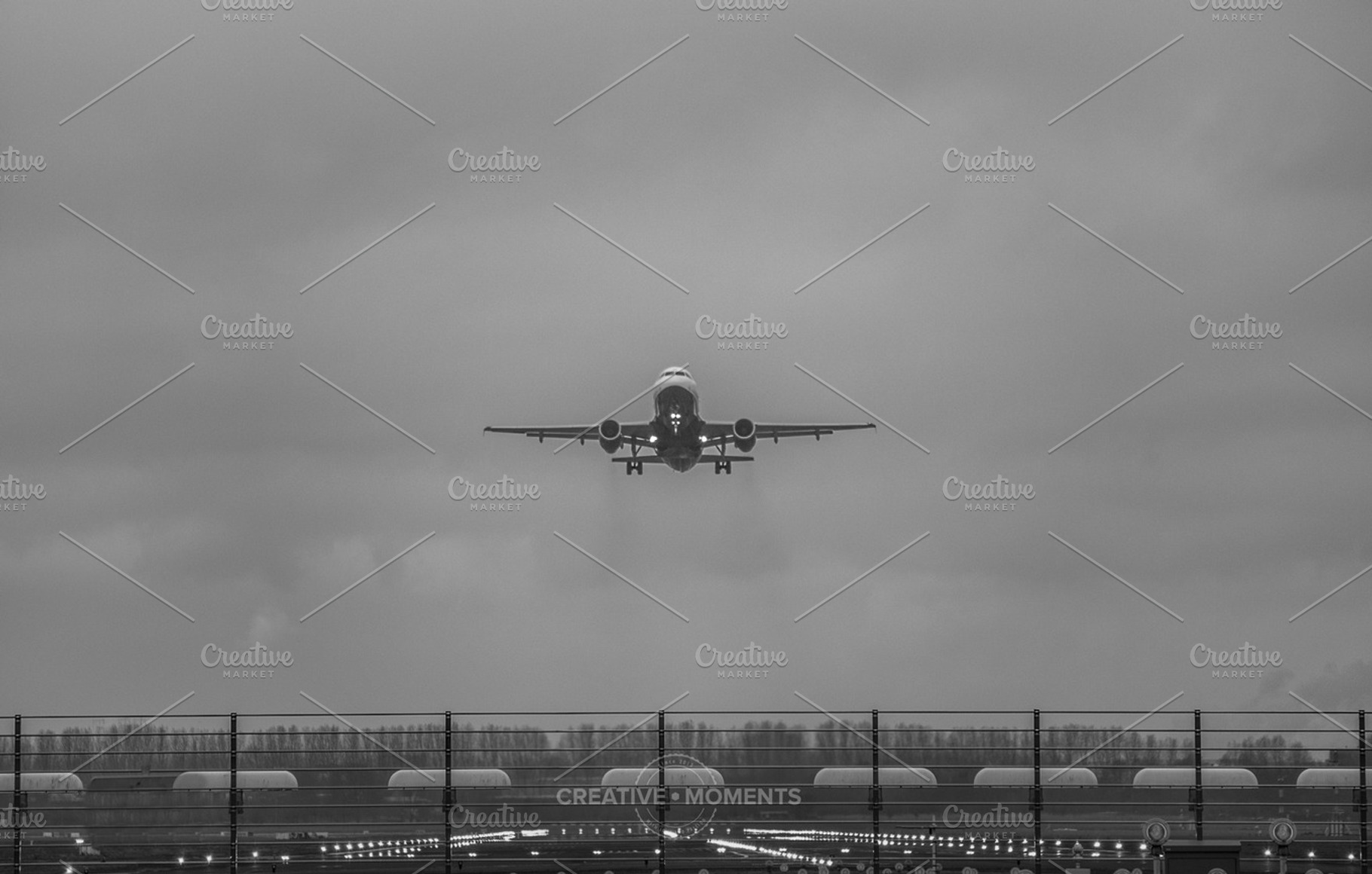 Airplane stock picture, a Transportation Photo by Creative Moments