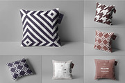Pillow Mock-up, a Product Mockup by zippypixelstudio (Thumbnail 1 of 15)