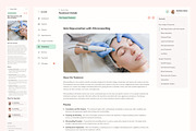Beauty Clinic Management Dashboard, an UI Kit Template by peterdraw (Thumbnail 5 of 7)