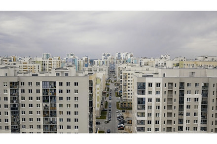 Summer landscape of a new city, an Architecture Photo by Media Whale Stock
