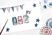 Star-Spangled Patriotic Graphic Pack, an Illustration by plaidGecko (Thumbnail 4 of 5)