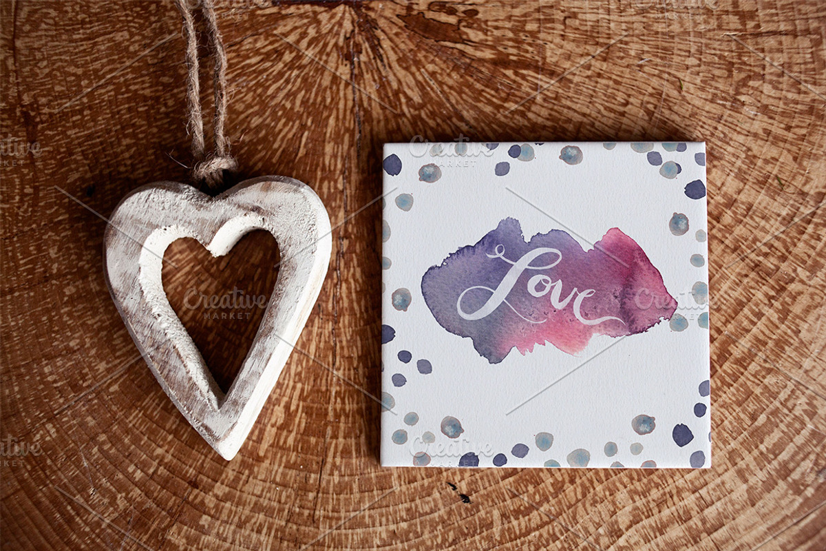 Valentine's Day vol.1 - 7 mockups, a Product Mockup by show it better (Photo 2 of 5)