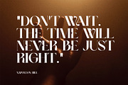 Walker Elegant Serif Font, a Serif Font by Graphicxell (Thumbnail 9 of 10)