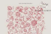 Vintage style Toile de Jouy, a Decorative Illustration by Collection by VY (Thumbnail 3 of 10)