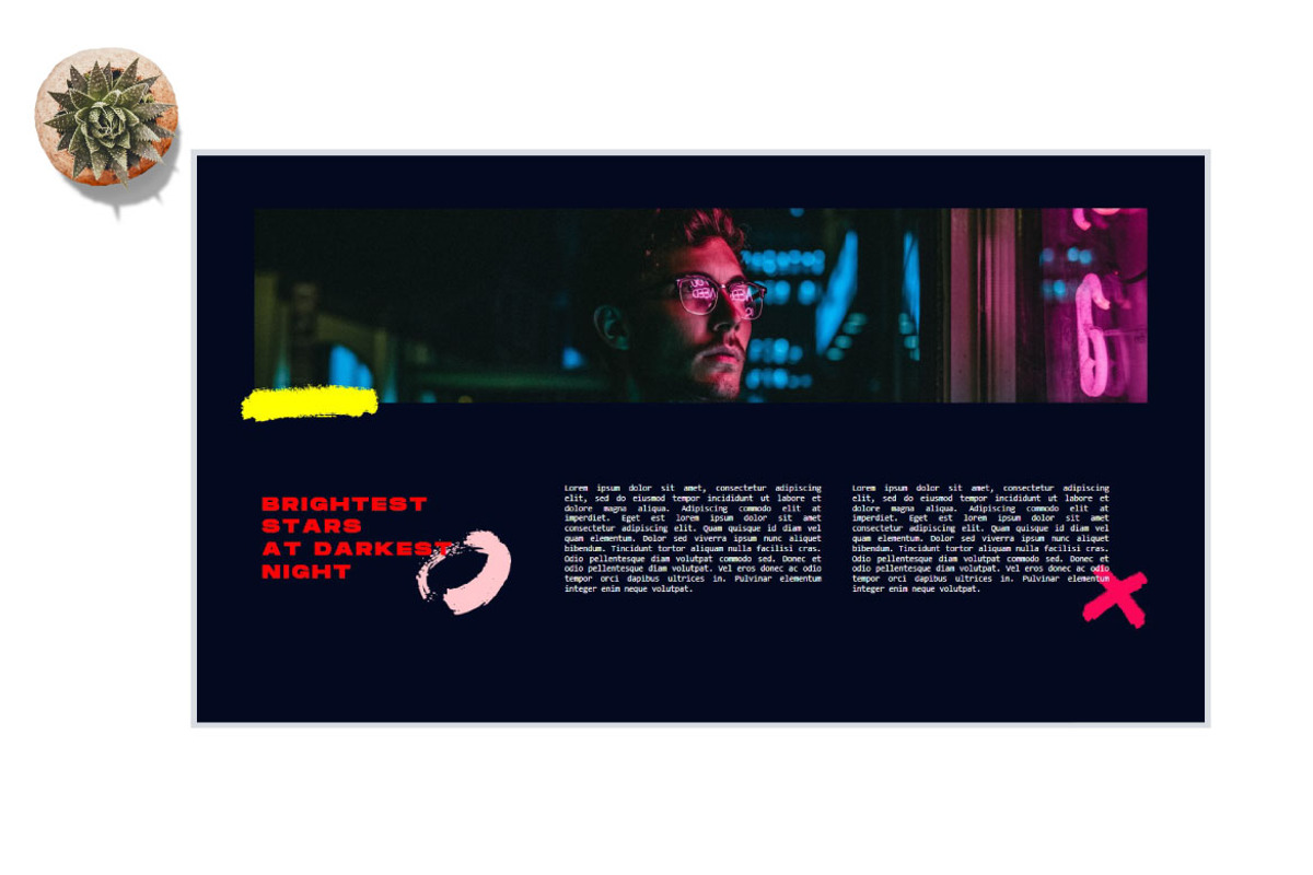 Blurry Night - Gradient Powerpoint, a Presentation Template by Putra Khan (Photo 7 of 12)
