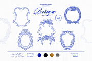 Dominica Vintage Frame Collection, an Object Illustration by NassyArt (Thumbnail 11 of 17)