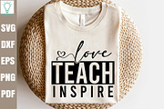 Boho Teacher SVG Bundle, Teacher SVG, a Graphic by Designer302 (Thumbnail 9 of 17)