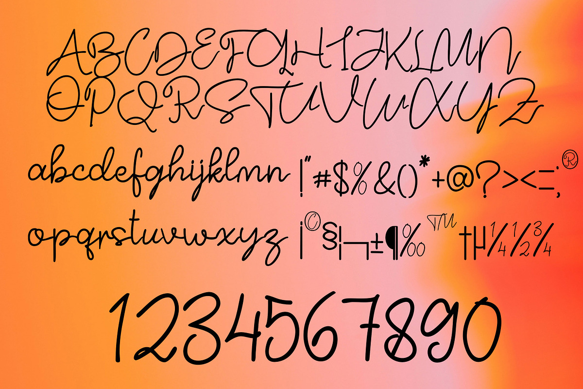 Dilla, a Handwritten Font by Canden Meutuah (Photo 4 of 5)