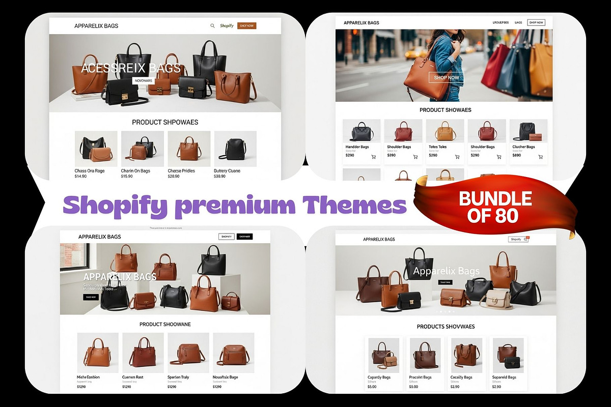 Shopify Premium 80 Themes, a Shopify Template by Crox Studio | Digital (Photo 23 of 59)