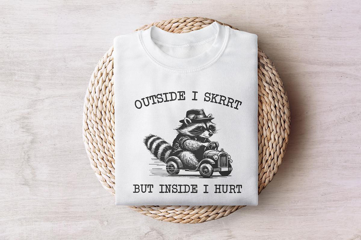 Outside I Skrrt But Inside I Hurt, an Illustration by SharpMarketplace (Photo 7 of 9)