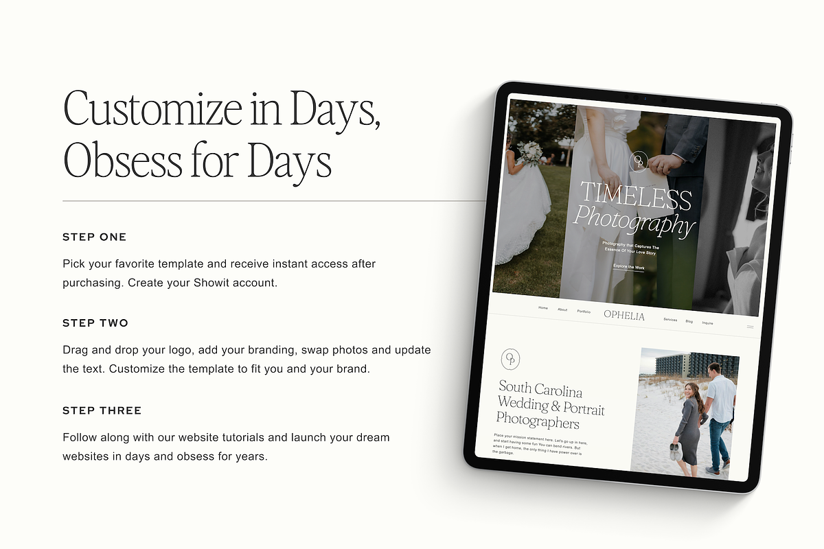 Showit Website Template | Ophelia, a Websites & App Template by CB Creative Studios (Photo 5 of 5)