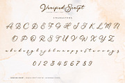 Verified Script - Rough Script Font, a Script Font by Alpaprana (Thumbnail 14 of 16)