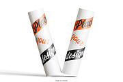 Paper tube packaging mockup bundles, a Packaging Mockup by Ambo Ampeng (Thumbnail 16 of 32)