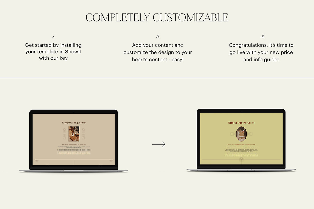 Earthy | Album Guide Webpage, a Marketing Template by Studio Leelou (Photo 10 of 10)