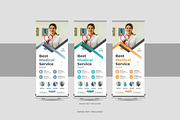 Medical, hospital roll up banner set, a Card Template by Pavel_design (Thumbnail 6 of 11)