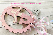 Magic Glow Wand: Mermaid SVG file, a Graphic by Snark Heart (Thumbnail 4 of 4)