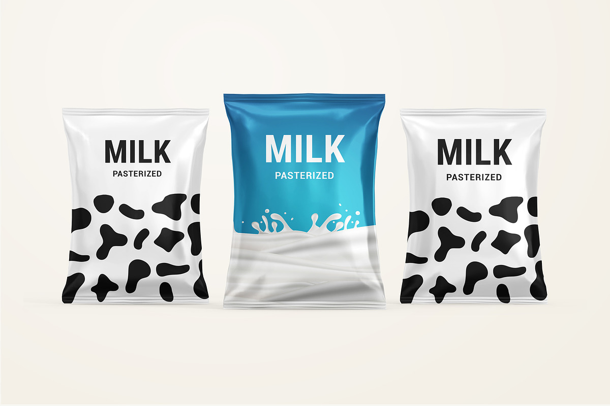 Fresh Milk Glass Bottle Mockup Set, a Product Mockup by PSD Market (Photo 20 of 20)