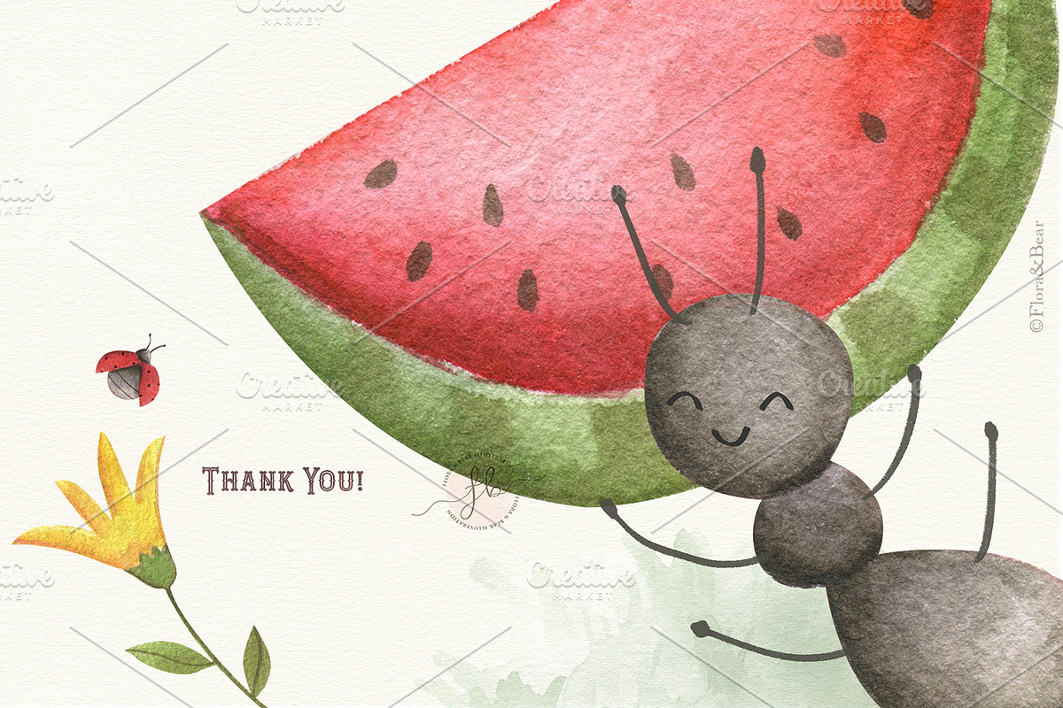 Picnic Party, an Animal Illustration by Flora+Bear (Photo 5 of 5)