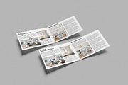 A4 Bi-Fold Brochure Landscape Mockup, an Advertising Mockup by GraphicWindow (Thumbnail 3 of 7)