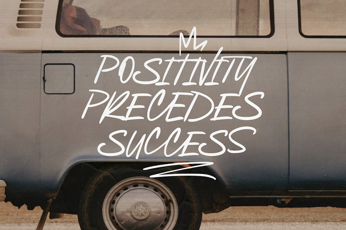Black Bounars Natural Marker, a Handwritten Font by Damarletter (Photo 8 of 9)