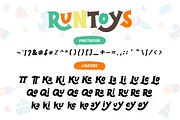 Runtoys, a Slab Serif Font by Typia Nesia (Thumbnail 9 of 10)