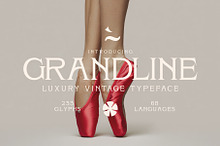 Grandline - Classy Luxury Typeface