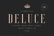 Deluce - Luxury Serif Font, a Serif Font by Craft Supply Co. (Thumbnail 14 of 14)