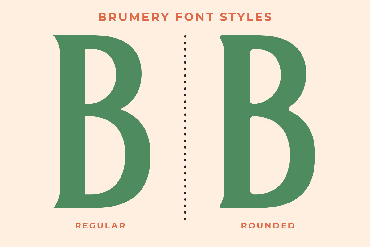 Brumery Condensed, a Font by Letterhend Studio (Photo 2 of 9)