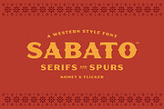 The Western Fonts Collection, a Serif Font by Komet & Flicker (Thumbnail 6 of 13)