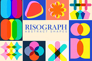 Risograph Abstract Shapes, an Object Graphic by Pitchlook.Studio (Thumbnail 1 of 3)