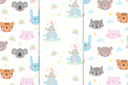 Cute baby animals collection., a Background Graphic by Irene_Boiko_ART (Thumbnail 6 of 10)