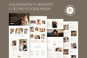 Squarespace Template Photographers